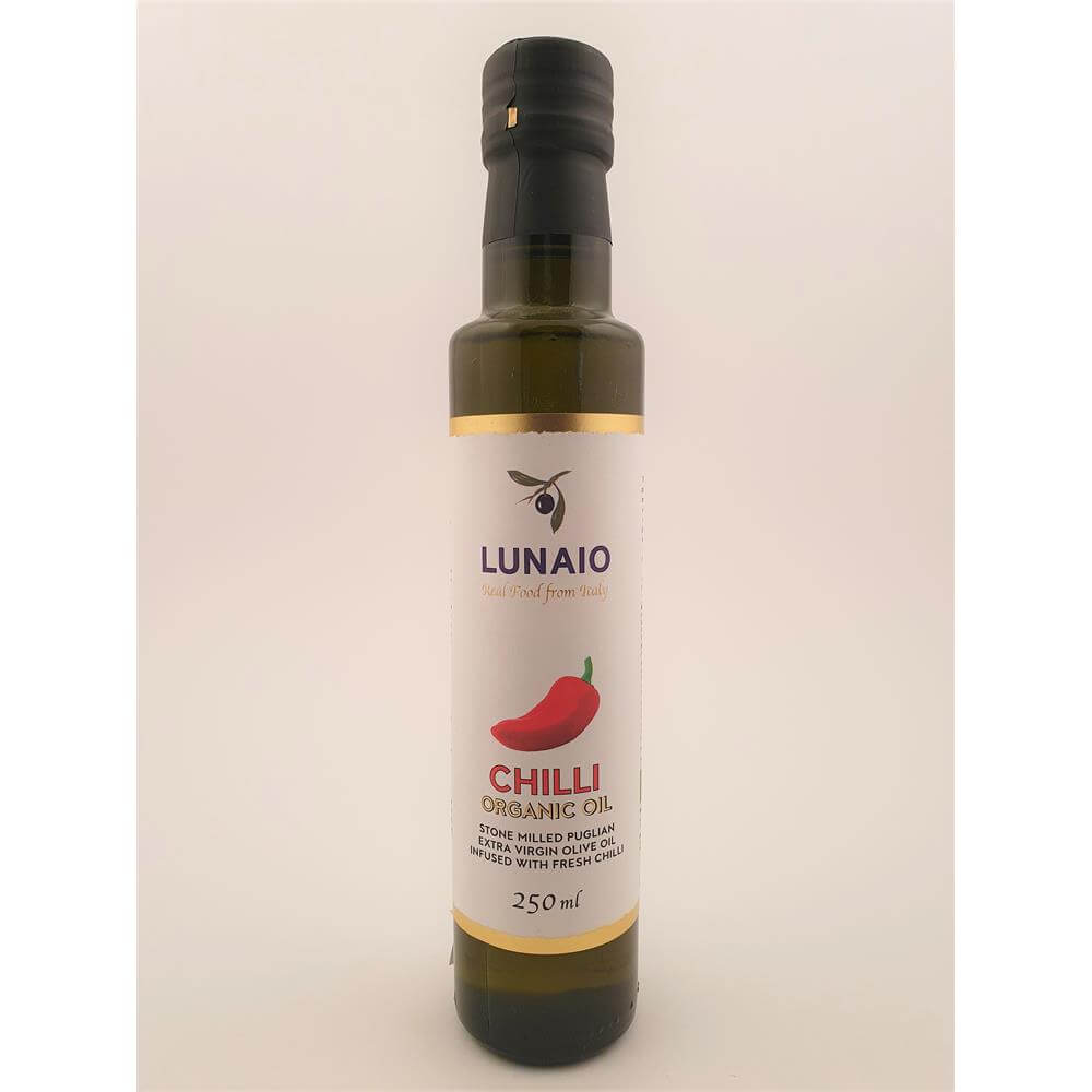 Lunaio Organic Extra Virgin Olive Oil Chilli 250ml